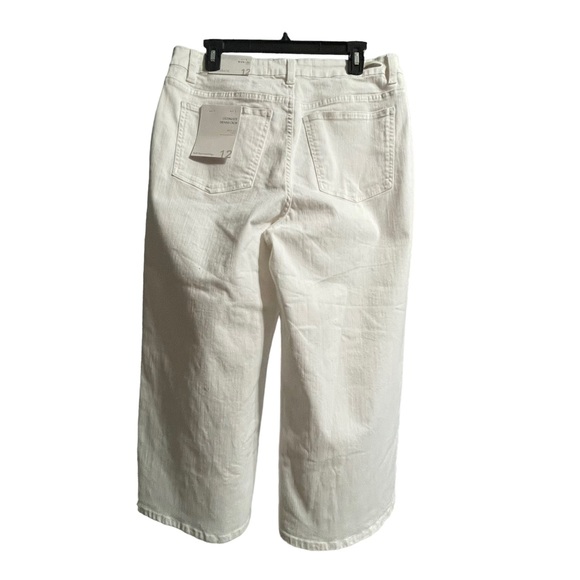 Soft Surroundings Wide leg crop jeans Size 12 - Picture 8 of 15